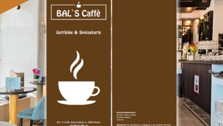 Speisejkrte BALS CAFFE 2026